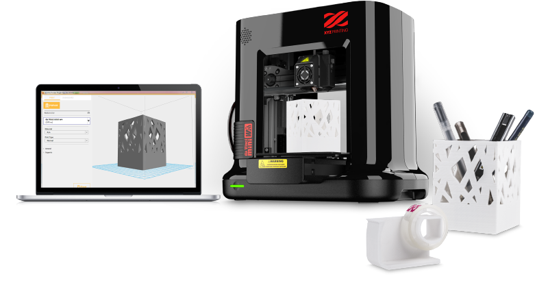 Impresora 3D FDM XYZ Da Vinci mini w+